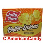 Jolly Time Microwave Popcorn Butter Licious Original Butter 100g